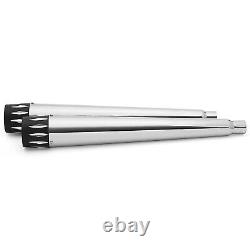 Slip On Mufflers Dual Exhaust Pipes For Harley Touring Bagger FLHR FLHTCU 95-16