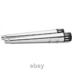 Slip On Mufflers Dual Exhaust Pipes For Harley Touring Bagger FLHR FLHTCU 95-16