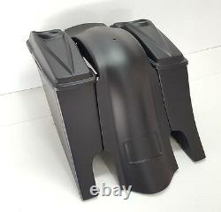 Slope 6 Saddlebags 6.5 #3 Speaker Lids Harley Flh Bagger Overlay 97-08