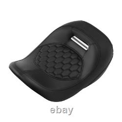 Solo Rider Seat & Stretched Fuel Gas Tank Fit For Harley Touring Baggers 2008-23 Solo Rider Seat & Stretched Fuel Gas Tank Fit For Harley Touring Baggers 2008-23