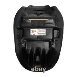 Solo Rider Seat & Stretched Fuel Gas Tank Fit For Harley Touring Baggers 2008-23