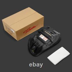 Solo Rider Seat & Stretched Fuel Gas Tank Fit For Harley Touring Baggers 2008-23