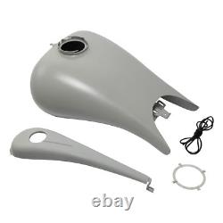 Solo Rider Seat & Stretched Fuel Gas Tank Fit For Harley Touring Baggers 2008-23
