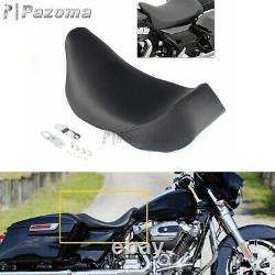 Solo Seat Driver Cushion For Harley Davidson Street Glide FLHX 2008-2020 Bagger
