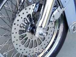 Spoke Front Brake Rotor Pair Parts For Harley Bagger Touring