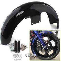 Steel Smooth 19 IN Front Fender For Harley Bagger Touring Street Road Glide King