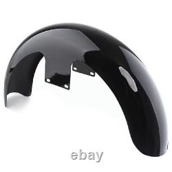Steel Smooth 19 IN Front Fender For Harley Bagger Touring Street Road Glide King