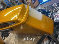 Street Glide Special Saddlebags Hard Candy Gold Flake Harley FLHX Bagger Flames