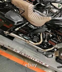Street Glide & Touring Bagger 2-Into-1 Exhaust for Harley Davidson (1996-2024)