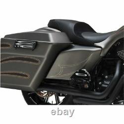 Stretched/Extended Overlay Side Covers Fit 97-08 Harley Davidson Touring Bagger