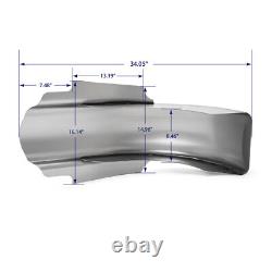 Stretched Fender For Harley 4 5 Extended saddlebags Touring Bagger Road King