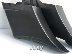 Stretched Saddle Bags Rear Fender Fit For Harley Street Road Glide Baggers 14-Up