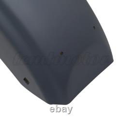 Stretched Saddle Bags Rear Fender Fit For Harley Street Road Glide Baggers 14-Up