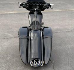 Stretched Saddlebags, Fender Harley Street Road Glide 10 audio Baggers 2009-Up