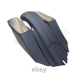 Stretched Saddlebags Rear Fender Fit For Harley Electra Glide Baggers 2014-2024