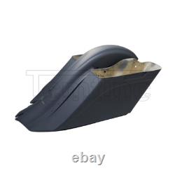 Stretched Saddlebags Rear Fender Fit For Harley Electra Glide Baggers 2014-2024