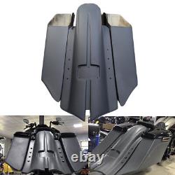 Stretched Saddlebgs Rear Fender Fit For Harley Touring Road Glide Baggers 14-Up