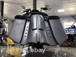 Stretched Saddlebgs Rear Fender Fit For Harley Touring Road Glide Baggers 14-Up