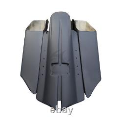 Stretched Saddlebgs Rear Fender Fit For Harley Touring Road Glide Baggers 14-Up
