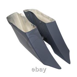 Stretched Saddlebgs Rear Fender Fit For Harley Touring Road Glide Baggers 14-Up