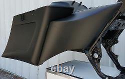 Stretched Side Cover Filler Panels Pop-On 2009-2013 Harley Touring Bagger