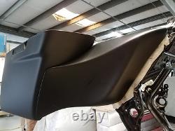 Stretched extended side covers for Harley Davidson 7 bagger Touring FLH 14-2023