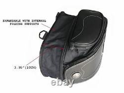 Tail Bag for Harley Davidson Sportster Dyna Softail Bagger 12 litre Storage