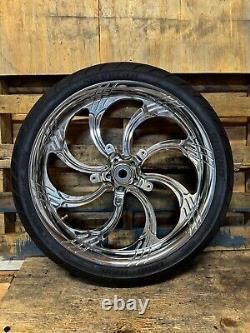 Take-off Harley Davidson 21 Slasher Wheel & Tire Touring Baggers SL-2297-21-1