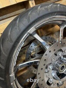 Take-off Harley Davidson Agitator Wheel, Tire & Rotors Baggers AG-2247-19-1