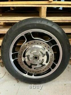 Take-off Harley Davidson Airstrike Wheel, Tire & Rotors Baggers AIR-25-17-1