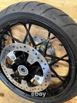 Take-off Harley Davidson Black Prodigy Wheel, Rotors & Tire Bagger PRO-2131-19-1