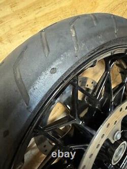 Take-off Harley Davidson Black Prodigy Wheel, Rotors & Tire Bagger PRO-2231-19-1