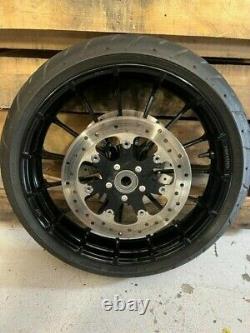 Take-off Harley Davidson Black Talon Wheel, Tire & Rotors Baggers TAL-206-19-1