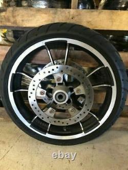 Take-off Harley Davidson Enforcer 2 Wheel, Tire & Rotors Baggers ENF-2-19-19-1