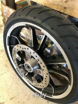 Take-off Harley Davidson Enforcer 2 Wheel, Tire & Rotors Baggers ENF-2-19-19-1