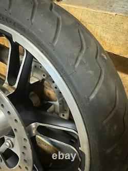 Take-off Harley Davidson Enforcer Wheel, Rotors, & Tire Baggers ENF-2267-19-1