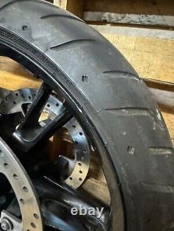 Take-off Harley Davidson Enforcer Wheel, Rotors, & Tire Baggers ENF-B-2276-19-1