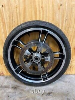 Take-off Harley Davidson Enforcer Wheel, Tire & Rotors Baggers ENF-2002-19-1