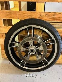 Take-off Harley Davidson Enforcer Wheel, Tire & Rotors Baggers ENF-275-19-1