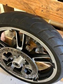 Take-off Harley Davidson Enforcer Wheel, Tire & Rotors Baggers ENF-275-19-1