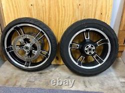 Take-off Harley Davidson Enforcer Wheels, Rotors &Tires Bagger ENF-2004-19-16-2
