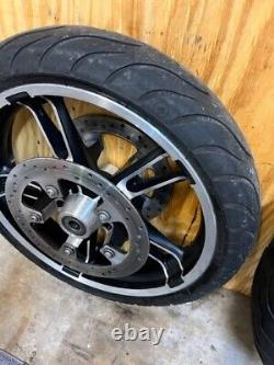 Take-off Harley Davidson Enforcer Wheels, Rotors &Tires Bagger ENF-2004-19-16-2