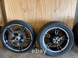 Take-off Harley Davidson Enforcer Wheels, Rotors &Tires Bagger ENF-2061-19-16-2