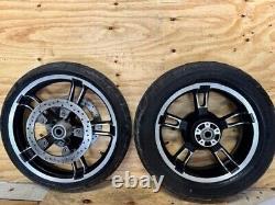 Take-off Harley Davidson Enforcer Wheels, Rotors &Tires Bagger ENF-2094-19-16-2
