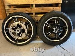 Take-off Harley Davidson Enforcer Wheels, Rotors &Tires Bagger Enf-40-19-16-2