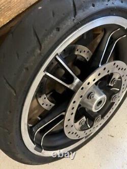 Take-off Harley Davidson Enforcer Wheels, Rotors &Tires Bagger Enf-40-19-16-2