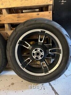 Take-off Harley Davidson Enforcer Wheels, Rotors &Tires Bagger Enf-40-19-16-2