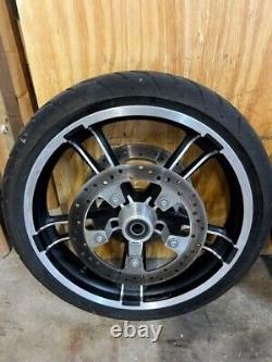 Take-off Harley Davidson Enforcer Wheels, Rotors &Tires Baggers ENF-2051-19-16-2
