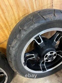 Take-off Harley Davidson Enforcer Wheels, Rotors &Tires Baggers ENF-2051-19-16-2