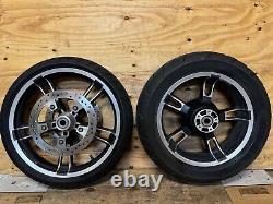 Take-off Harley Davidson Enforcer Wheels, Rotors &Tires Baggers ENF-2228-19-16-2